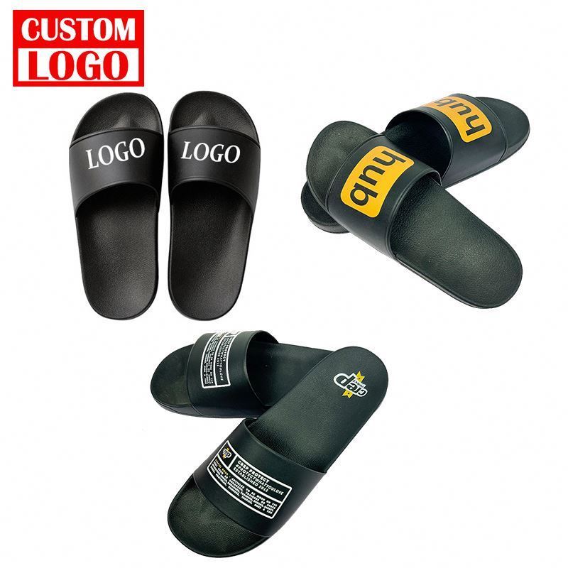 Custom Sublimated Shoes Slides Sandals Blanks Beach Outdoor Men Women Summer Custom Outdoor Slippers