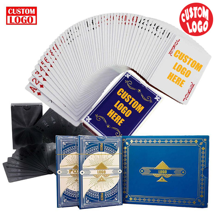 China Supplier Logo printing custom Adult Card Game Custom Top Grade Playing Card