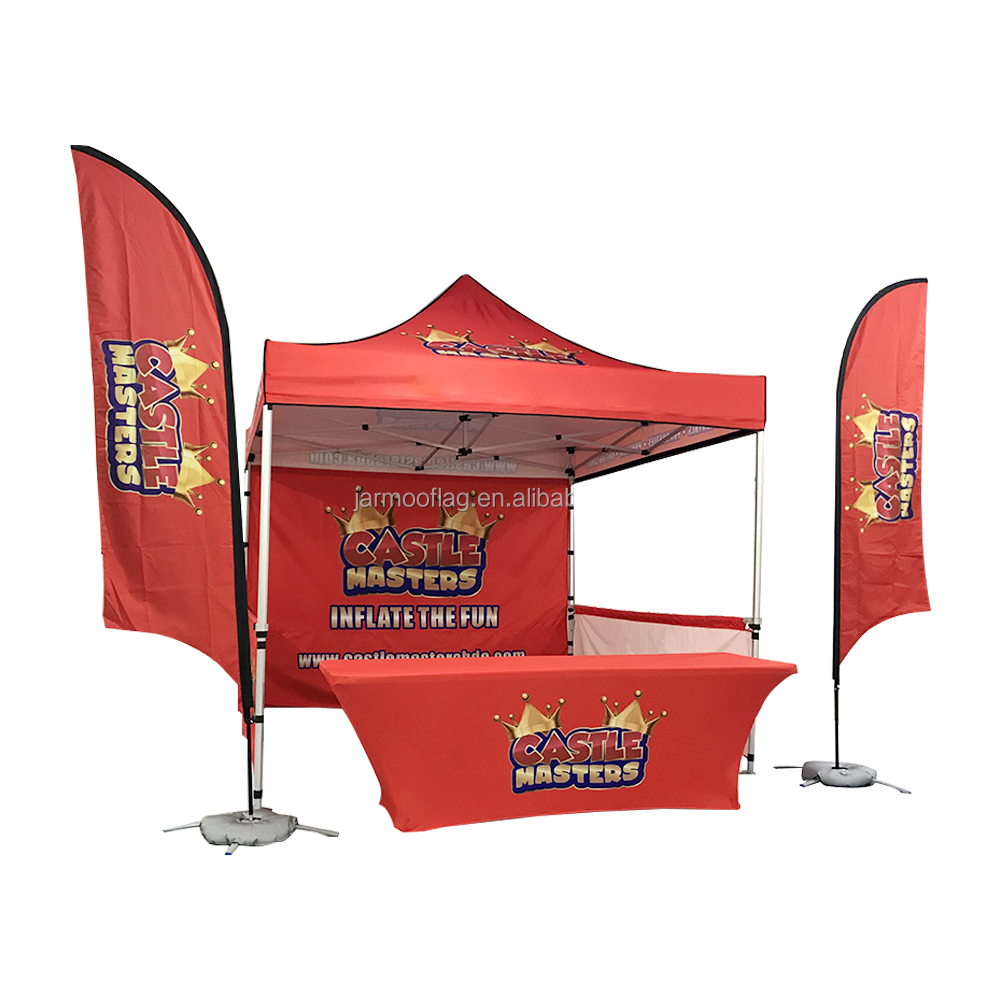 Hot Sale Outdoor Advertising Custom Printed Trade Show Gazebo Canopy Tent Top With Oxford Bags