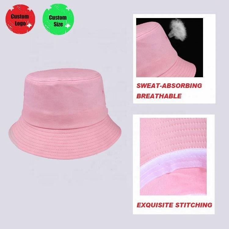 Wholesale Bulk Custom Logo Men Women Woven Cotton Plaid Casual And Bag Set Hat Bucket