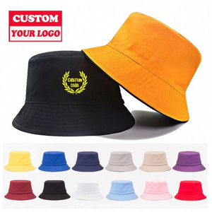 Wholesale Bulk Custom Logo Men Women Woven Cotton Plaid Casual And Bag Set Hat Bucket