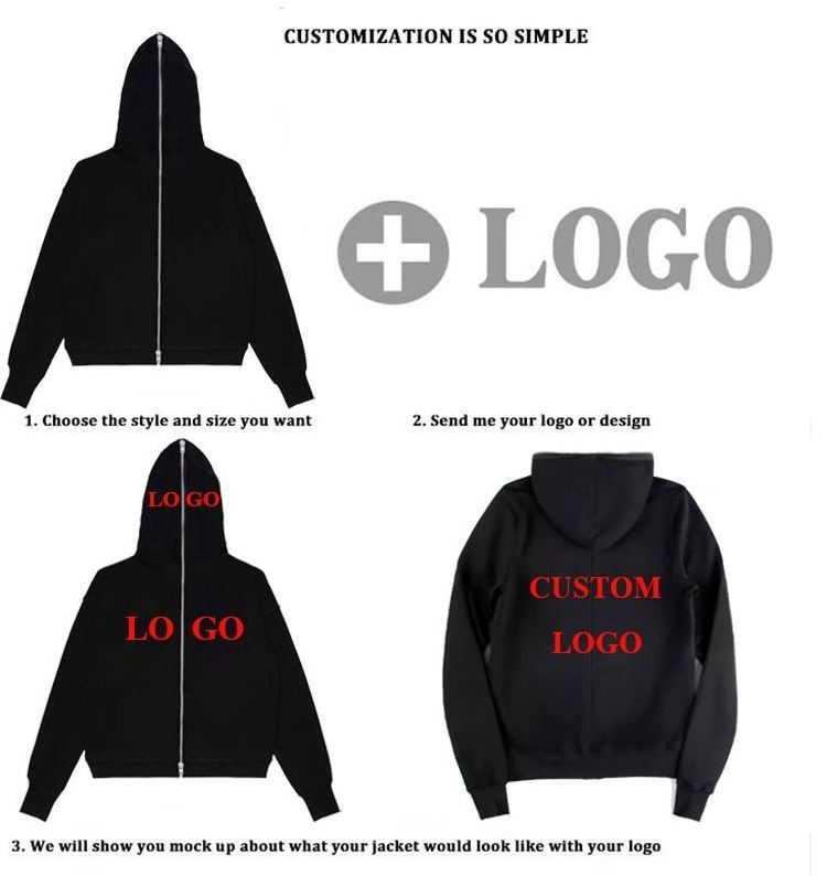 Custom Logo All Over Print Boys Fleece Lined Oversized Oem Blank Plain Full Men Face Mask Zip Up Hoodies With Logo