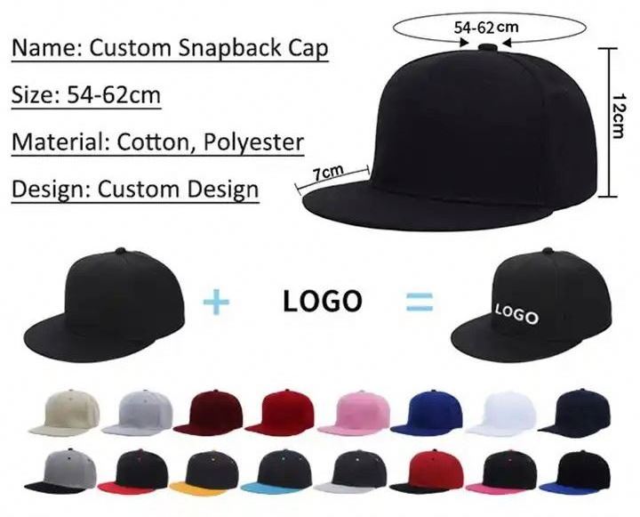 Wholesale Custom Men  Wholesale Hip Hop Caps Snapback Sports Travel Sunscreen Peaked Baseball Cap Hats