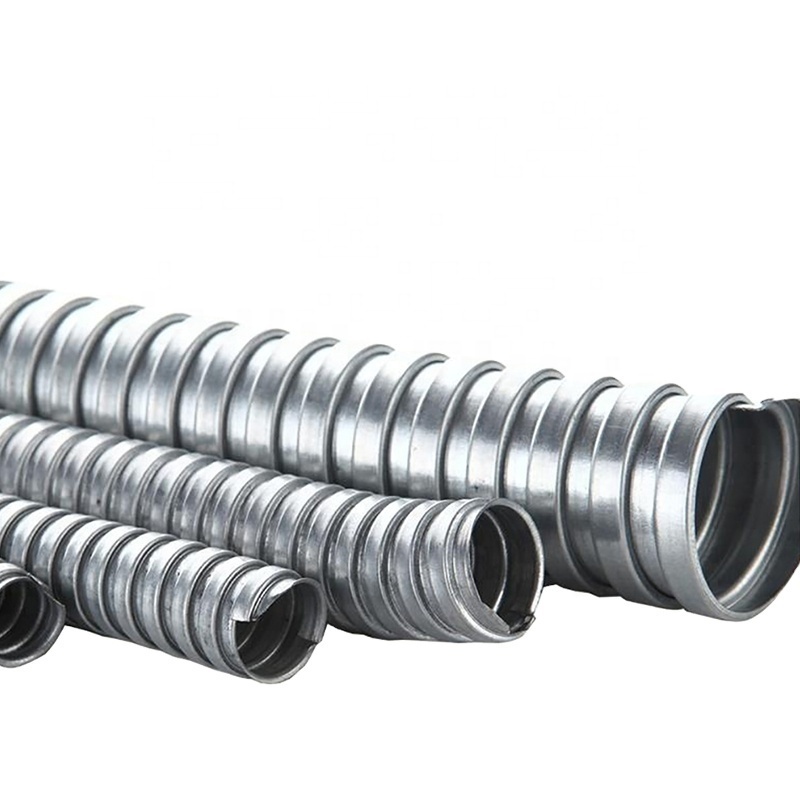 JAR Manufacturer 1/2 3/4 1 2 3 4 Inch Size Galvanized Stainless Steel Flexible Metal Conduit