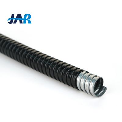 JAR manufacturing electrical metal corrugated conduit tube ROHS liquid tight pvc coated galvanized flexible conduit