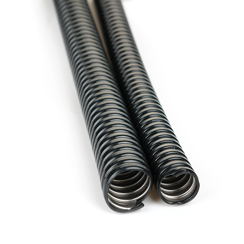 JAR manufacturer electrical stainless steels metal corrugated conduit tube ROHS pvc coated ss304 flexible conduit