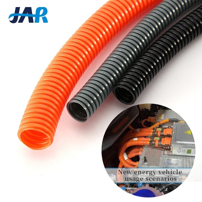 JAR Supplier EV V0 Fireproof Rate Electrical Corrugation Flexible Conduit