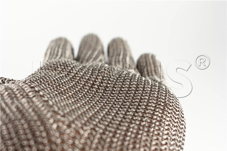 NIROFLEX Stainless Steel Wire Ring Mesh glove/ anti-cutting/ Resistant Chainmail Gloves