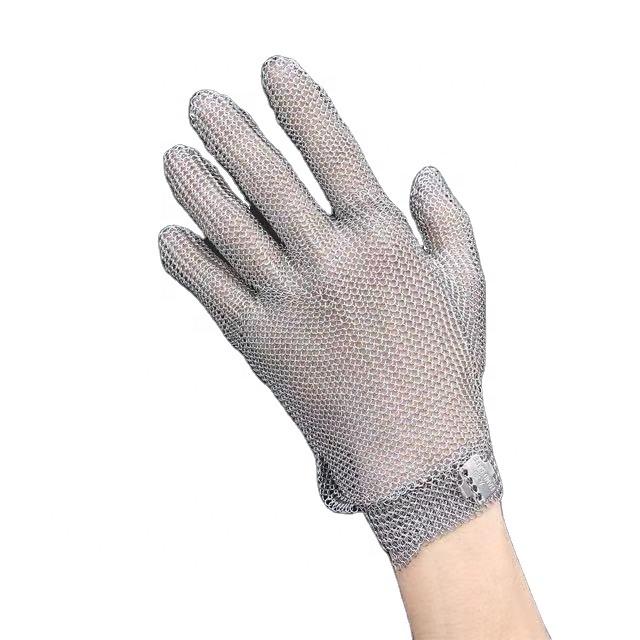 NIROFLEX Stainless Steel Wire Ring Mesh glove/ anti-cutting/ Resistant Chainmail Gloves