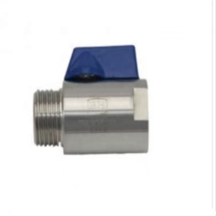 beer thread shutoff ball valve with male and female Sanitary Steel Mini Ball Valve Miniature Ball Valve for beer industry