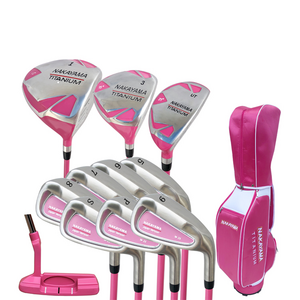 Custom Lady Golf Club Set Women Golf Clubs Complete Set with Golf Driver Iron Putter and  Bag