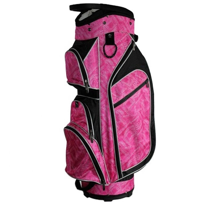 Cheap Factory Price Colorful Custom LOGO Ladies Nylon Golf Cart Bag