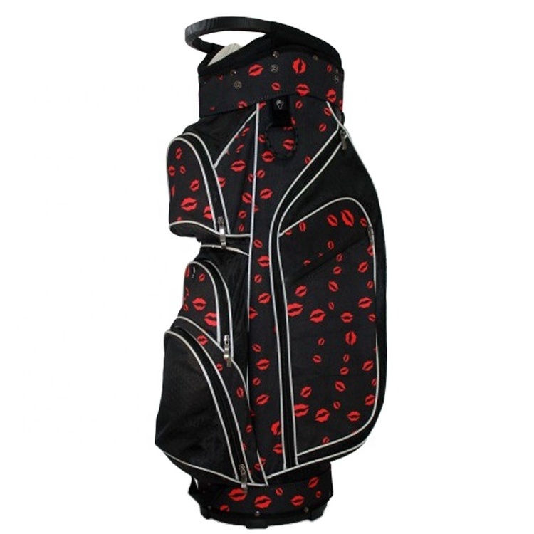 Cheap Factory Price Colorful Custom LOGO Ladies Nylon Golf Cart Bag