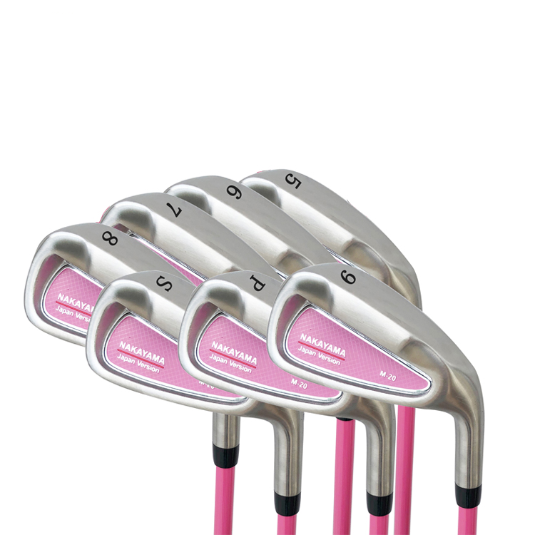 Custom Lady Golf Club Set Women Golf Clubs Complete Set with Golf Driver Iron Putter and  Bag