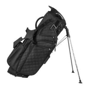 New Design OEM 14 Dividers Golf Bag Custom Logo Color  Lightweight Golf Bags Portable  Black Golf  Stand Bag