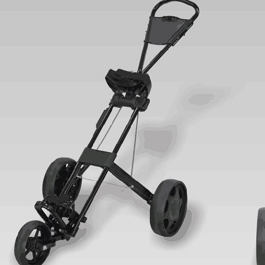 Germany remote control 3 wheels push foldable titanium electric golf trolley