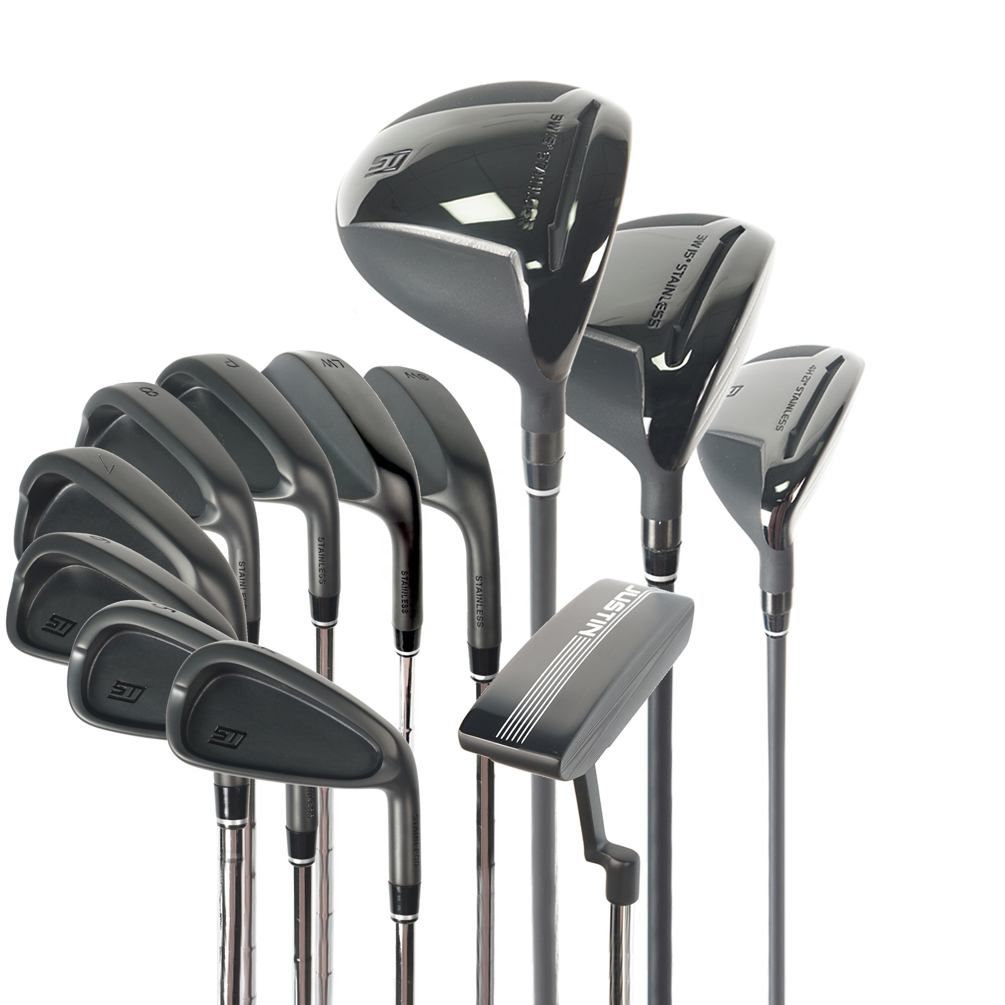 wholesale oem club de golf complete set custom logo excellent branded golf clubs for sale