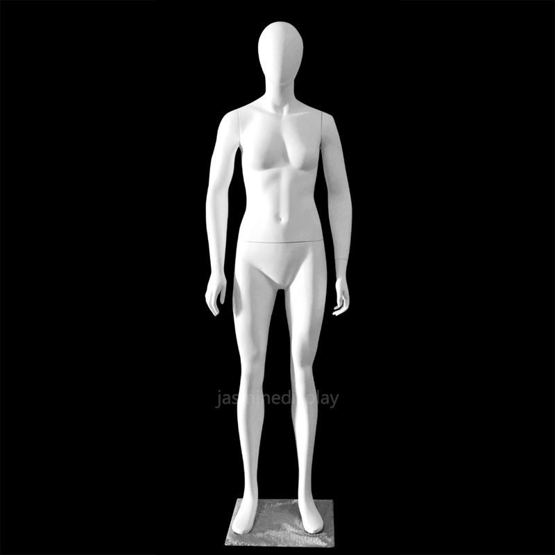 New fashion Full body standing fiberglass window display abstract female mannequin