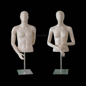 Torso headless upper body women/female bust mannequin for sale