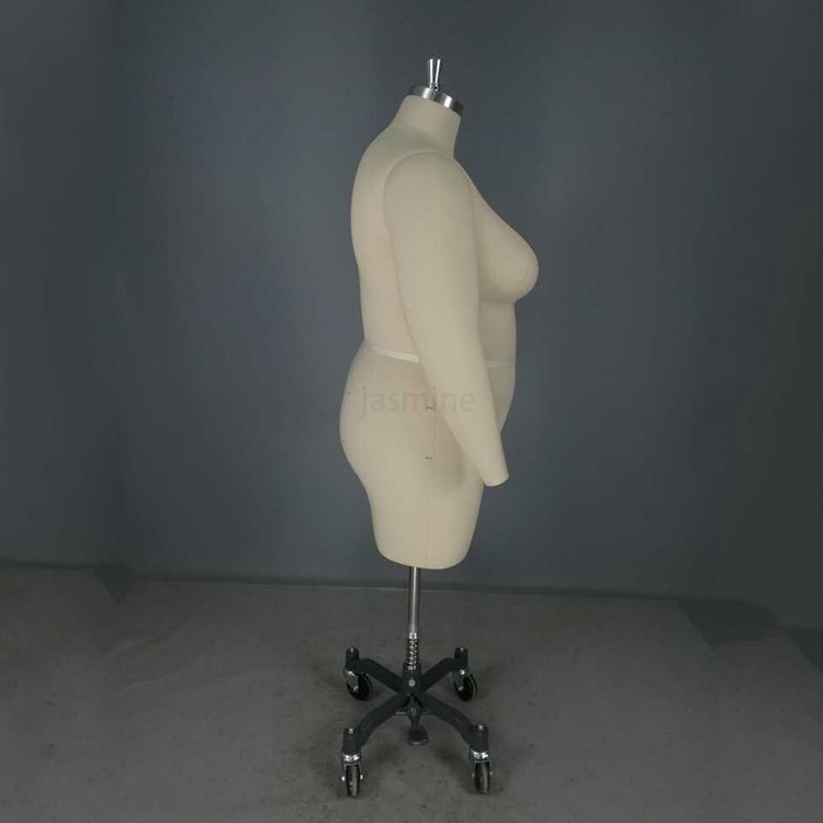 18W women plus Half  body  dress form for tailoring mannequin Wedding dress form