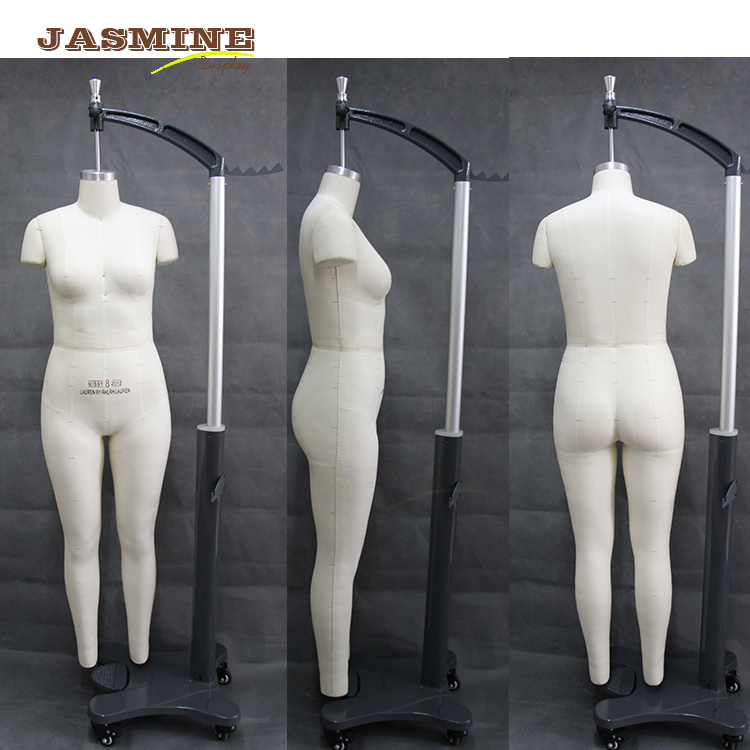 JASMINE Fashion headless female full body dressmaker tailor fitting dummy draping mannequin for women sewing sale