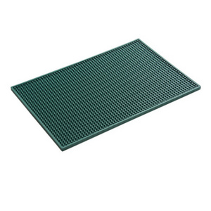 New Waterproof Non-stick 50x30 cm  Colored Kitchen Drink Service Mat Soft TPR  Dish Drying Mat and Bar mat