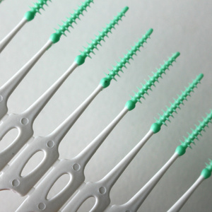 2024 oral care Soft Interdental Pick Rubber Toothpick Wholesale Cheap