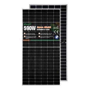 Bluesun Hot Selling 500W 600W Solar Panel N-type Topcon 600W Bifacial Solar Panels 1000W Price For Home Use