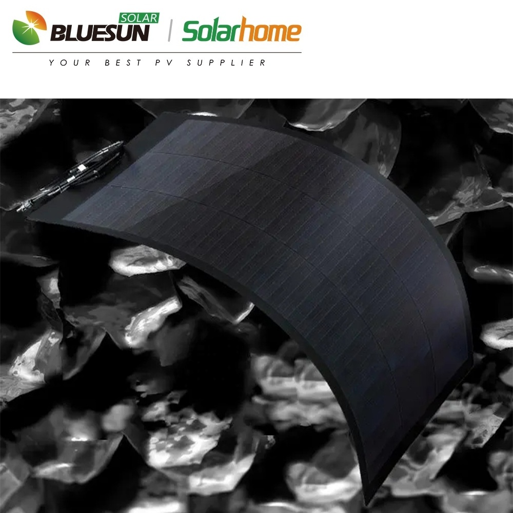 Bluesun Flexible CIGS Solar Panel 60W 70W 80W Portable Pv Solar Modules Reliable Small Paneles Solares For Home Car Boat