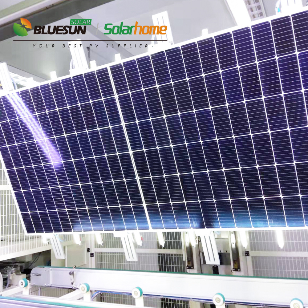 2024 Hot Seller Best Solar Panel Wholesale Price Half Cell Monocrystalline Silicon Solar Panel Module 560W 565W