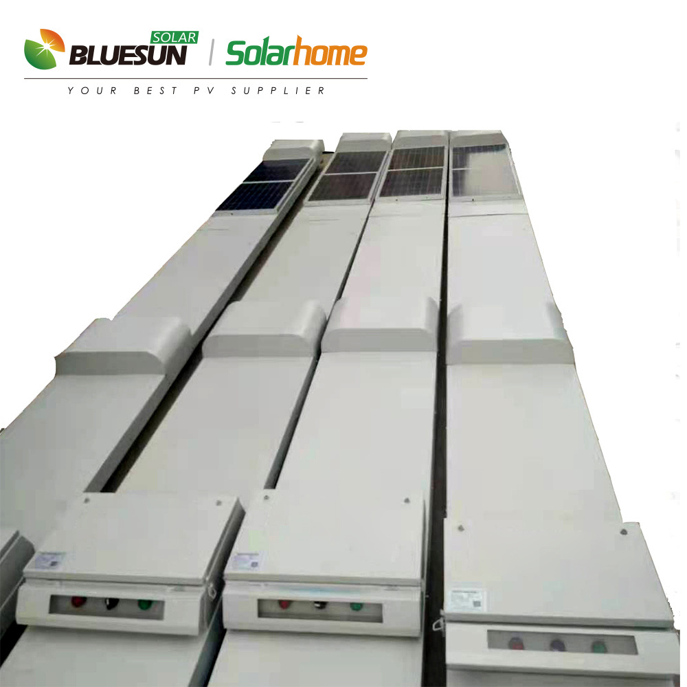 Customized auto dry/water solar panel cleaning robot equipped for industrial use solar PV system