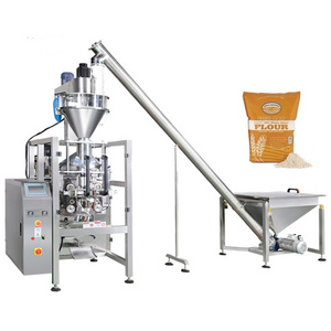 Automatic 100g 500g 1kg 2kg 5kg Coffee Milk Chilli Cocoa Flour Detergent Washing Powder Filling Packing Machine