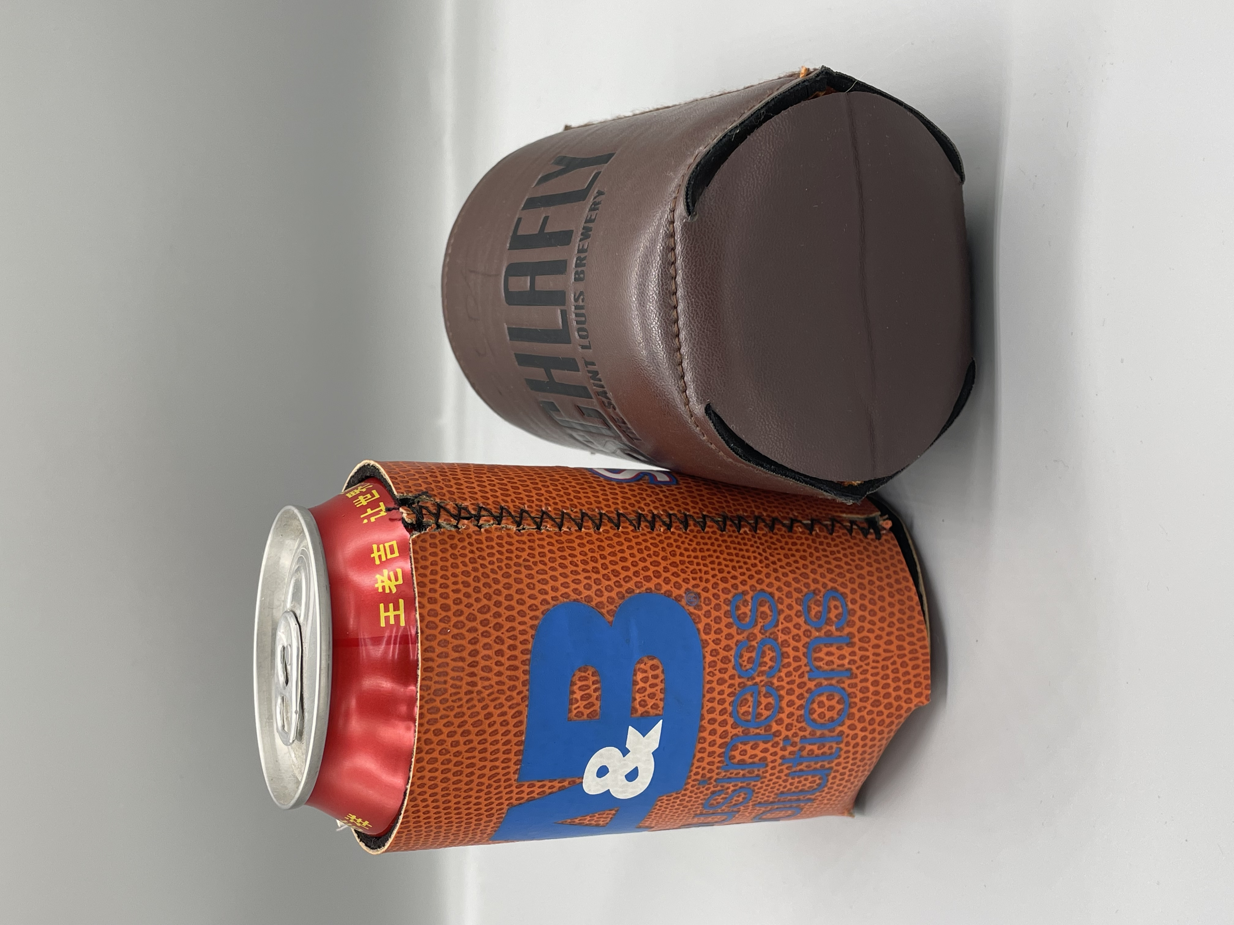 Sublimation Can Coozies blank Slim Beer Can Neoprene Leather Can cooler sleeve with 330ML