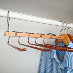 Space Saving Pants Rack Leggings Hanger Closet Organizer