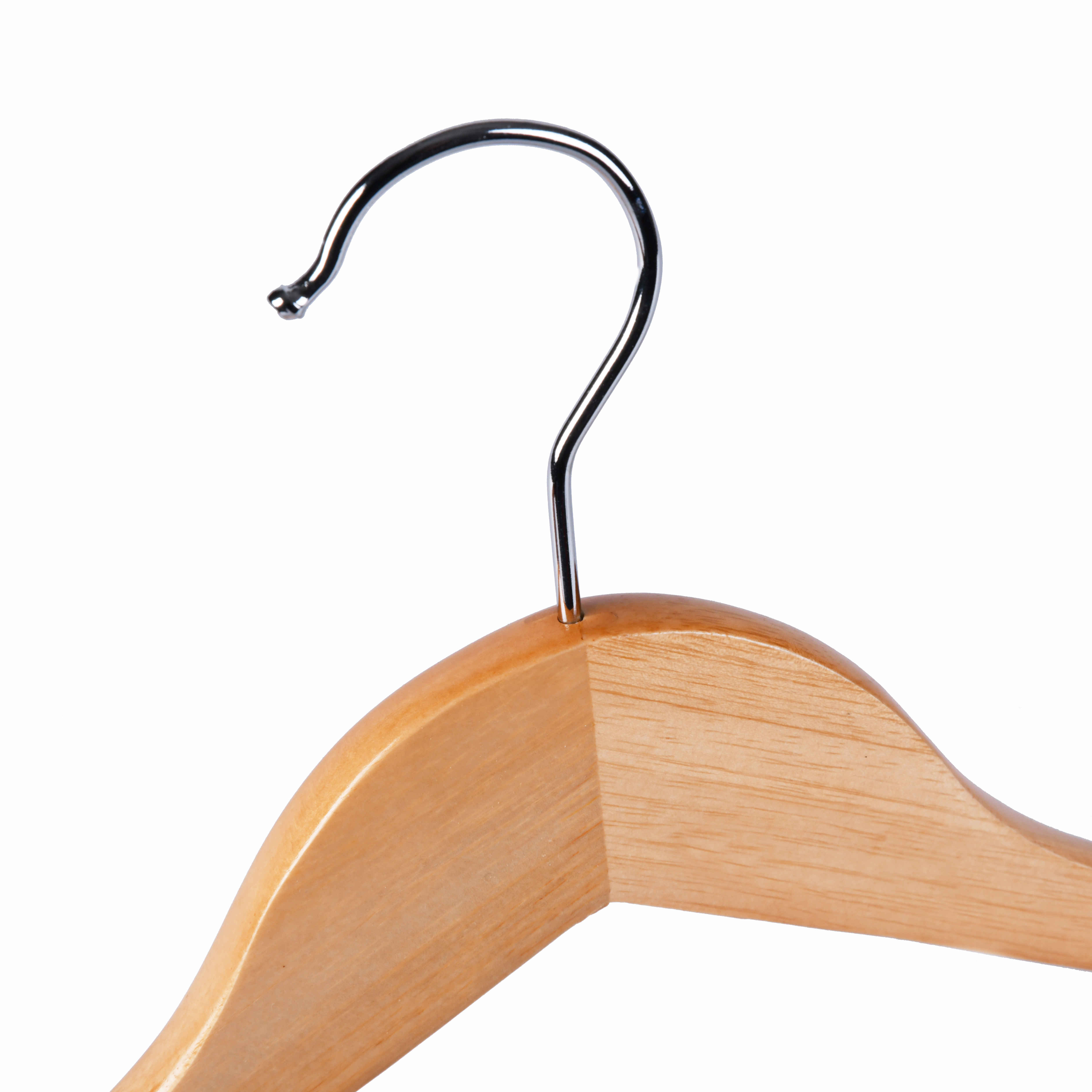 Best price wooden hanger natural mix solid wood maple wood manufacturer for wholesale