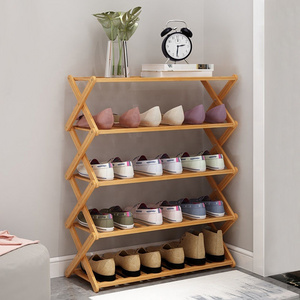 Shoe Rack Stand Shoe Rack Organizer High Heels Shoes Rack Cheap Price Custom Bamboo Living Room Furniture Extendable Folding