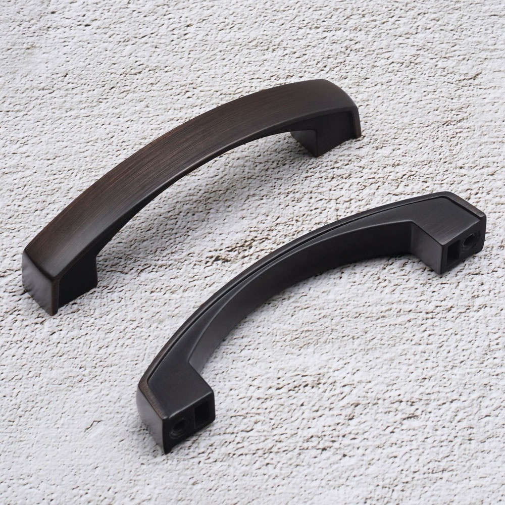 Matte Modern Handle Furniture Cabinet Pull Handles Drawer Pulls Square Arch Kitchen Door Cupboard Handles