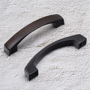 Matte Modern Handle Furniture Cabinet Pull Handles Drawer Pulls Square Arch Kitchen Door Cupboard Handles