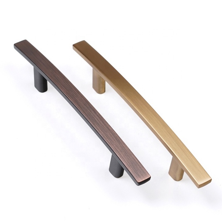 Handle Oil Rubbed Bronze Zinc Alloy Wardrobe Metal Pulls And Drawer Brass Furniture Kitchen Cabinet Knob Handles