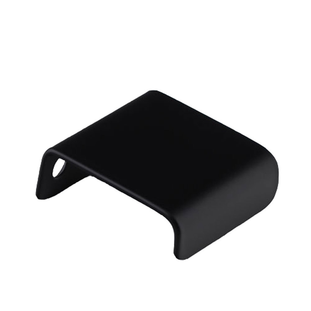 Cabinet Handles Cost Effective Aluminum Alloy Pulls  Black Edge Handle Kitchen Drawer Furniture Pull