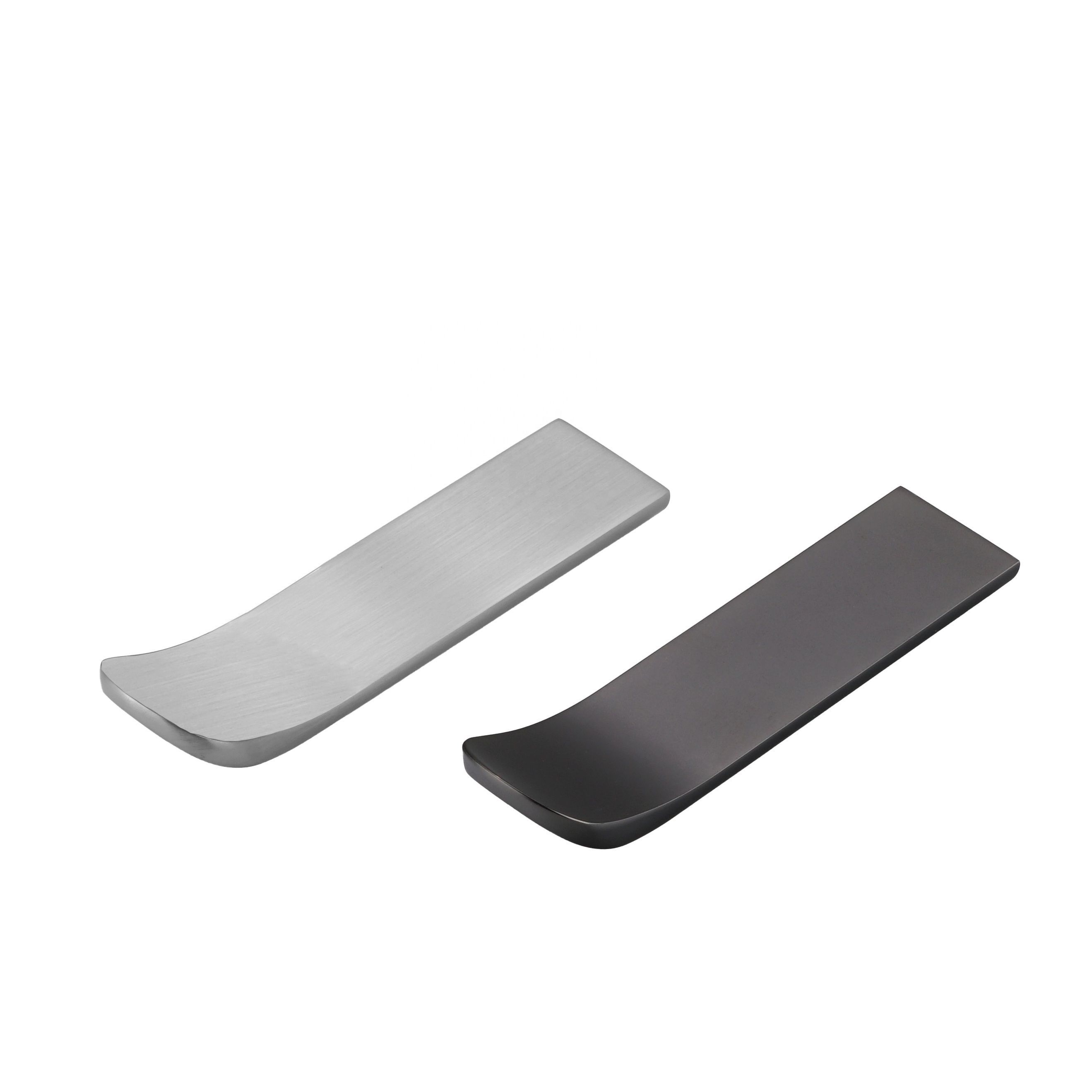 Edge Handles Black Nickel High Quality Zinc Alloy Handles Kitchen Cabinet Pulls Drawer Cabinet Hardware Pulls