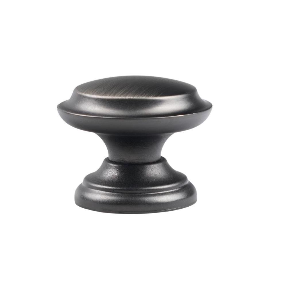 European Design Fashion Zinc Alloy Metal Black Brush Handle Furniture Cabinet Brass Furniture Handle Antique Zinc knob