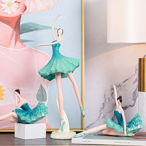 Ballet girl character decoration living room TV cabinet study office decoration cute creative birthday gift home decoration