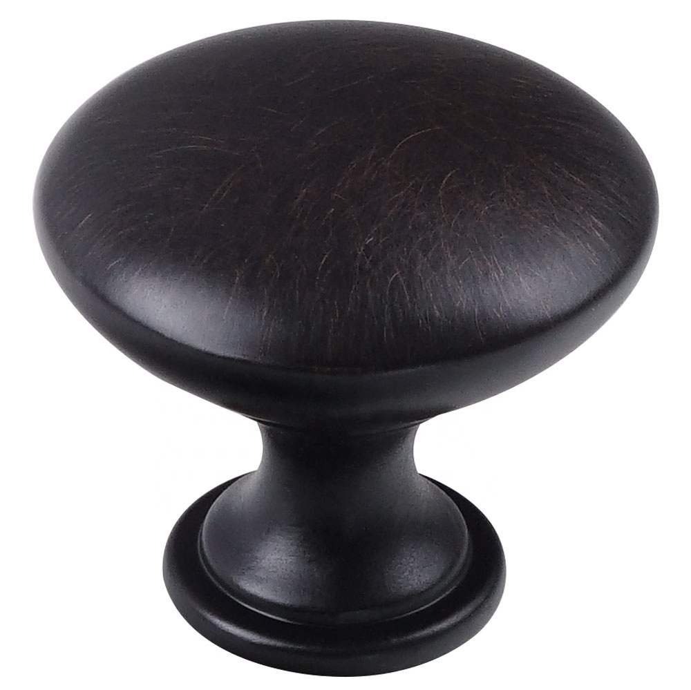 Furniture Handle Wholesale Oil Rubbed Bronze Cabinet Hardware Kitchen Handle Dresser Wardrobe Single Knob and Pulls