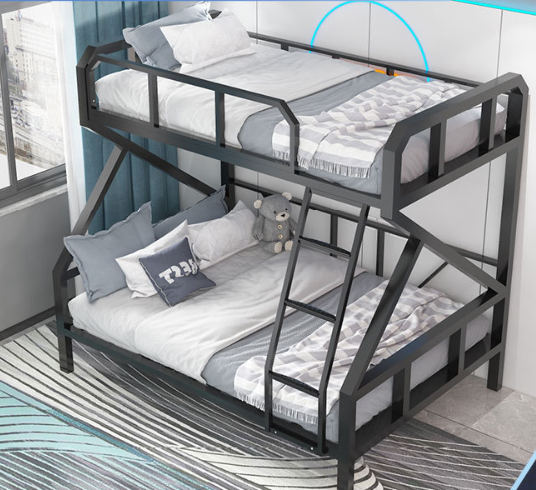 High Quality Double Decker Bedroom Furniture Metal Bunk Kids Beds Most Popular at Cheap Price Popular Iron for Kids Carton Panel