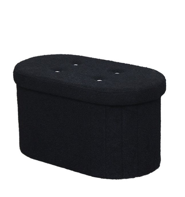 Hot Selling Modern Design Folding Storage Ottoman for Living Room Bedroom Outdoor School Laundry Warehouse Storage Furniture