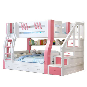 Bunk Beds for Girls Cool Design Hot Selling at an Cheap Price Bunk Bed Multifunctional Mother and Child Bed High Quality Wooden