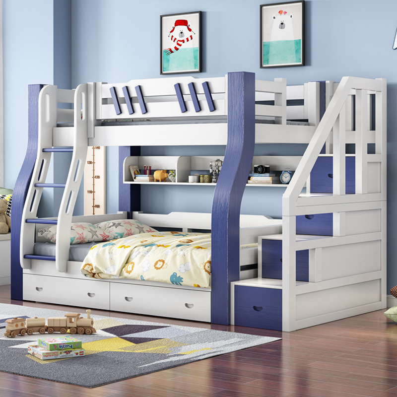 Bunk Beds for Girls Cool Design Hot Selling at an Cheap Price Bunk Bed Multifunctional Mother and Child Bed High Quality Wooden