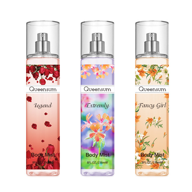 OEM underarm easy spray women natural fragrance aerosol deodorant spray body mist spray