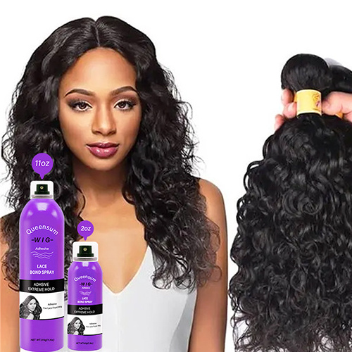 Lace Melting Spray Wig Glue Tint For Hair Extensions Water-Proof Firm Hold Temporary Adhesive Spray Lace Bond Spray